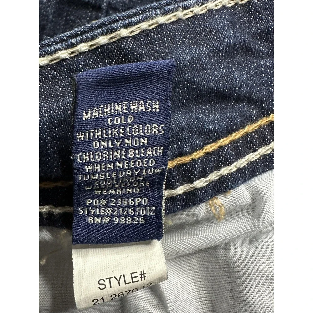 U.S. Polo Assn Shorts Womens 11/12 Blue Denim Jean Bermuda Embroidered Pockets